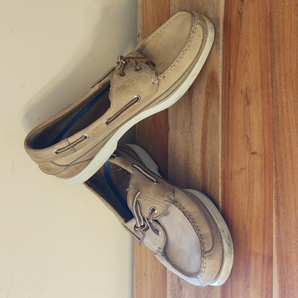Men's Sperry Top Sider Leather Deck Shoes - Sz. 11 - 0915725